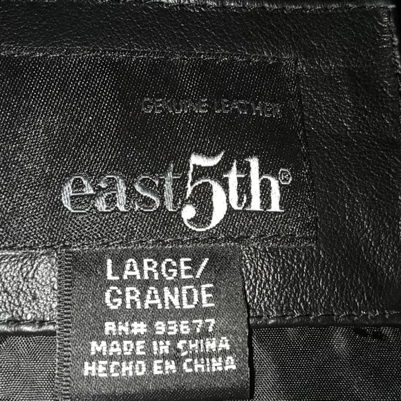 East 5th Leather Jacket - Picture 3 of 6